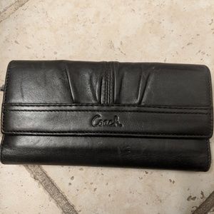 Coach leather wallet